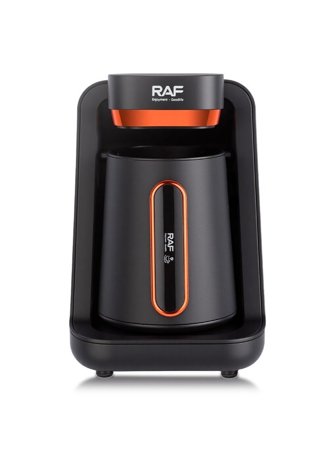 RAF آلة صنع القهوة RAF سعة 280 مل محمولة كهربائية، نظام تخمير سريع 500 واط، عملية لمسة واحدة، مثالية للمنزل، المكتب، السفر، الإسبريسو، القهوة السوداء ومشروبات الحليب - Image 1